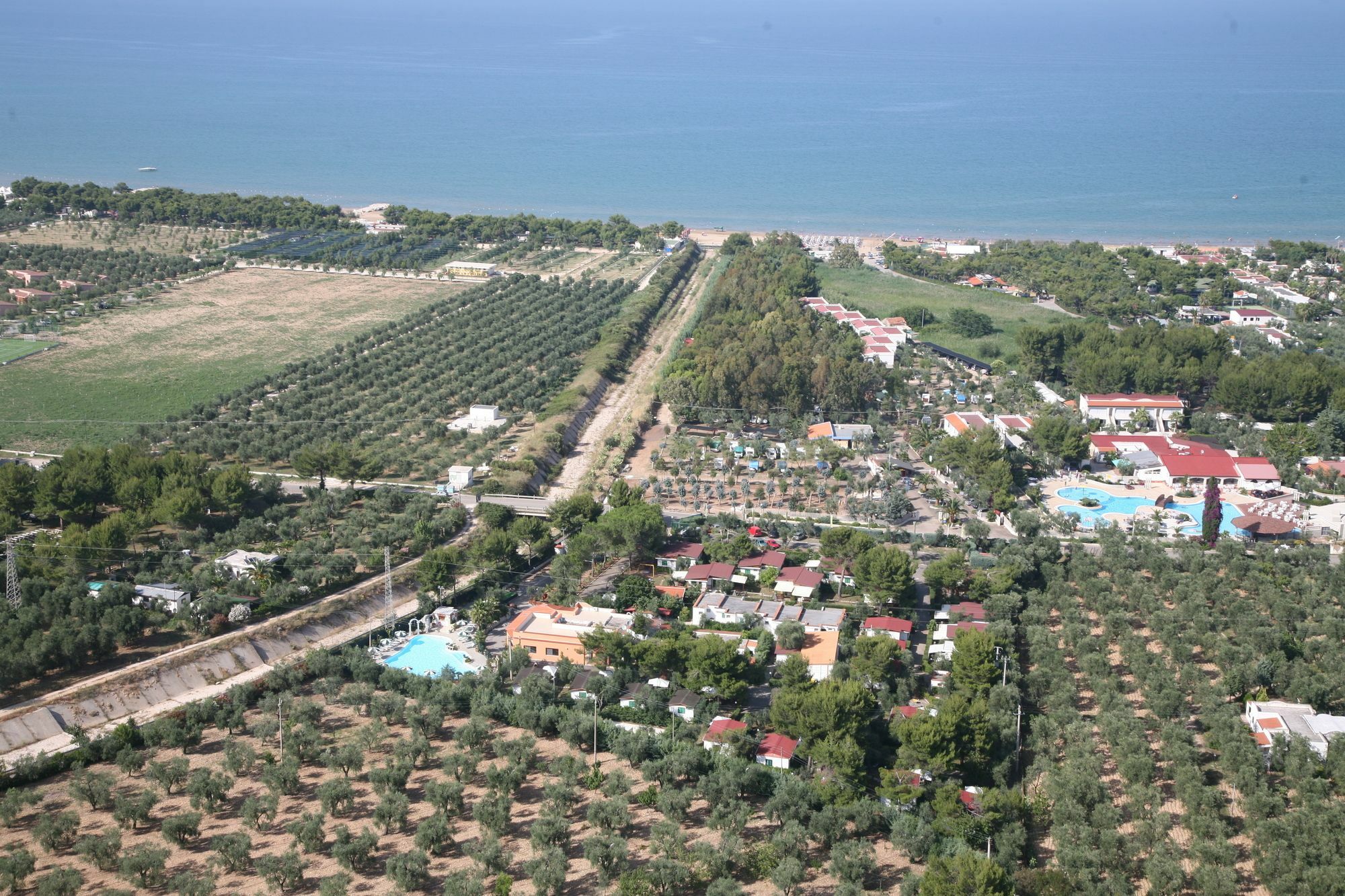 Villaggio Club Degli Ulivi Vieste Esterno foto